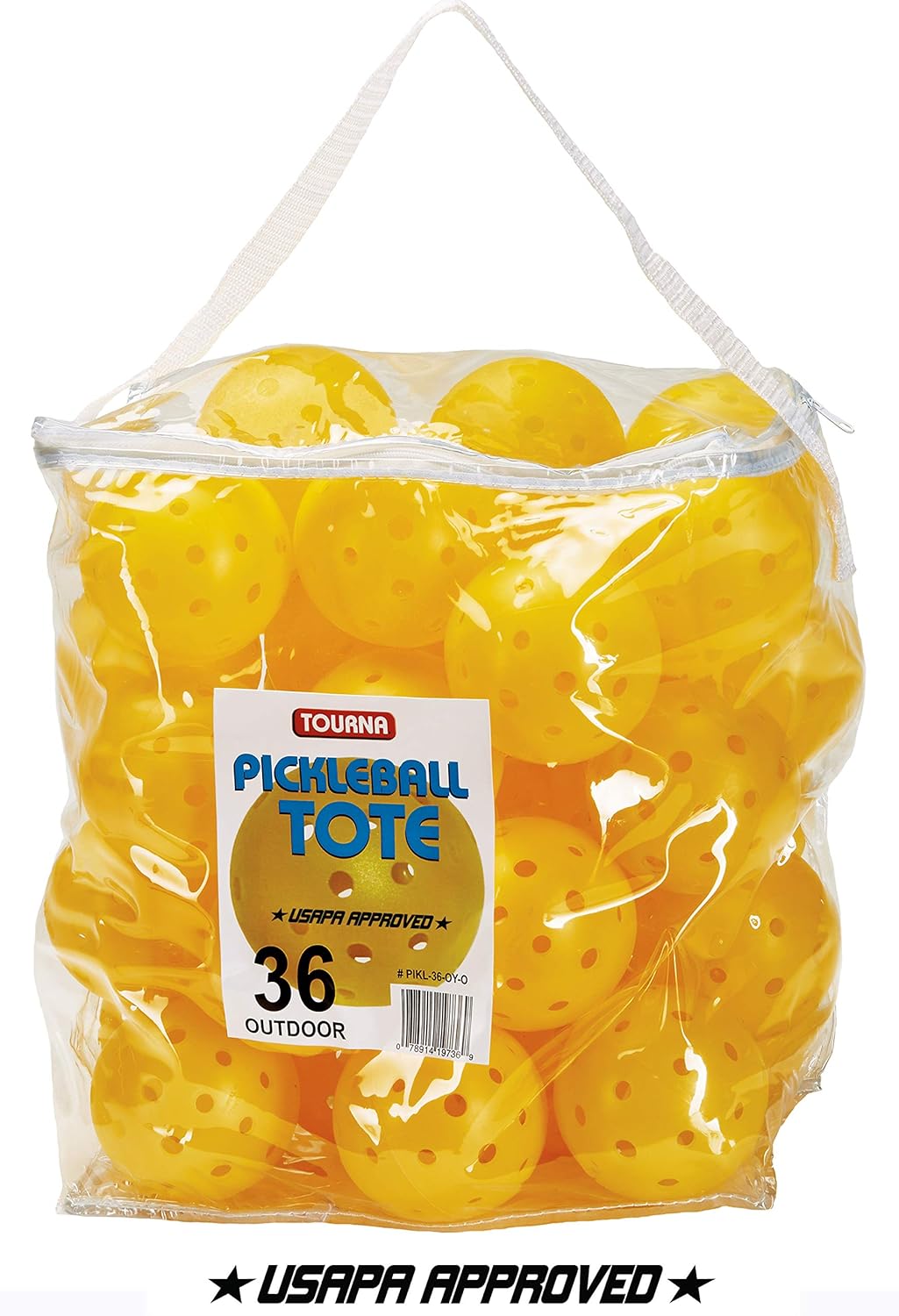 Tourna Strike Outdoor Pickleballs - USAPA Approved 36 Pack