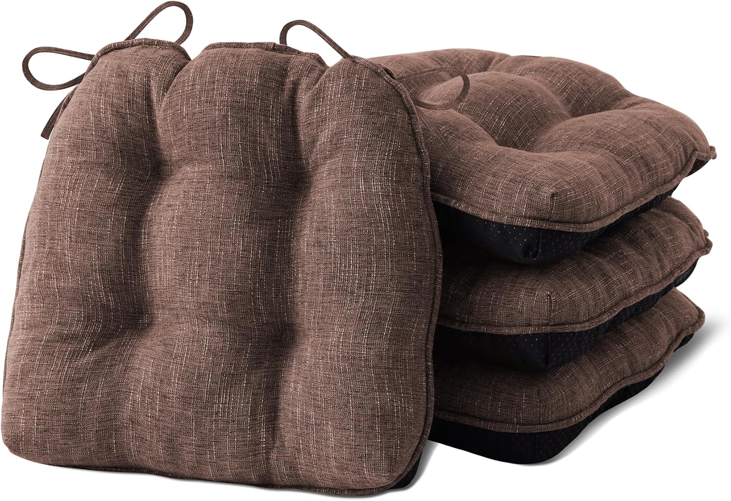 Chair Cushions for Dining Chairs Set of 4 with Non Slip Backing