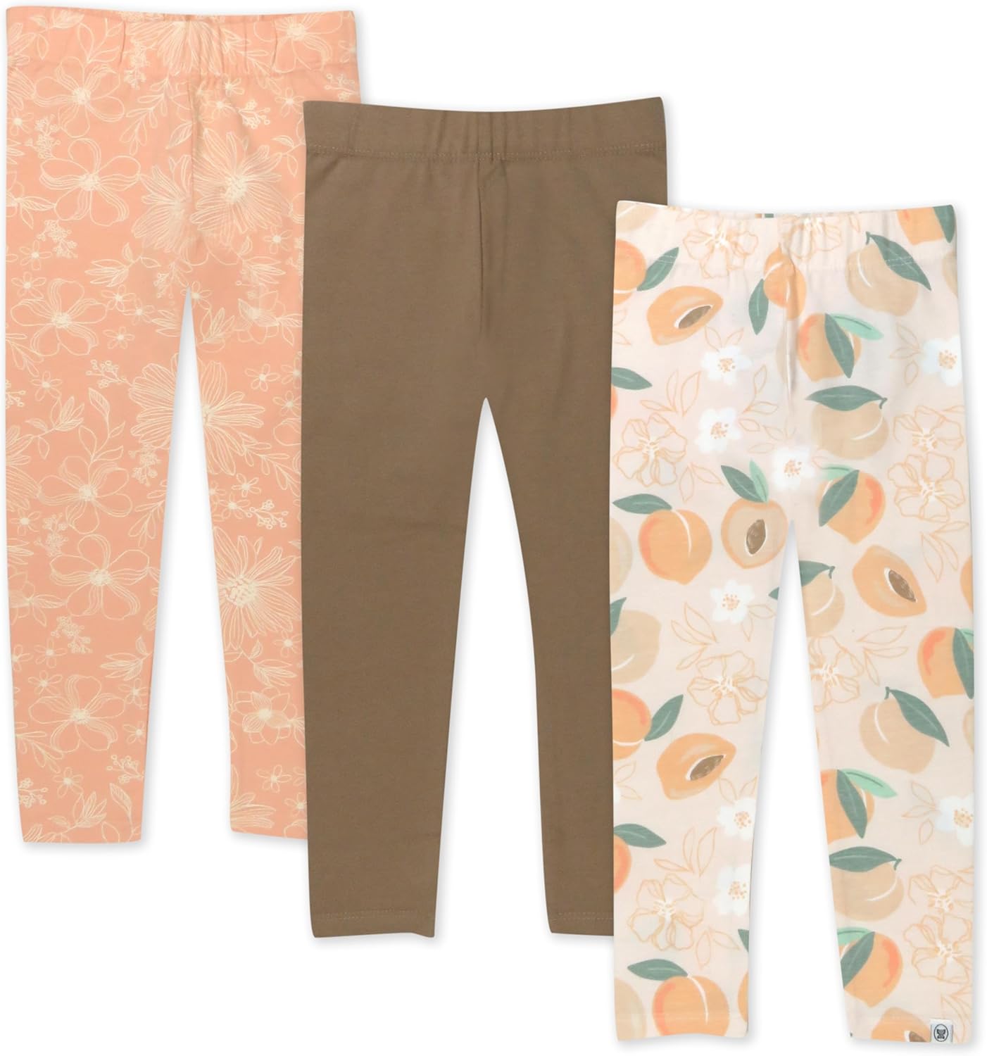 HonestBaby Multipack Leggings for Infant Girls and Toddlers
