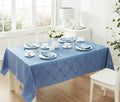 Damask Tablecloth by Newbridge Ribbons and Bows for Holiday Decor