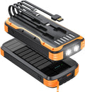 Solar-Power-Bank-Charger 40000mAh Portable Phone Charger