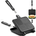Elsjoy Non-Stick Panini Maker - Dual Purpose Grilled Sandwich Pan