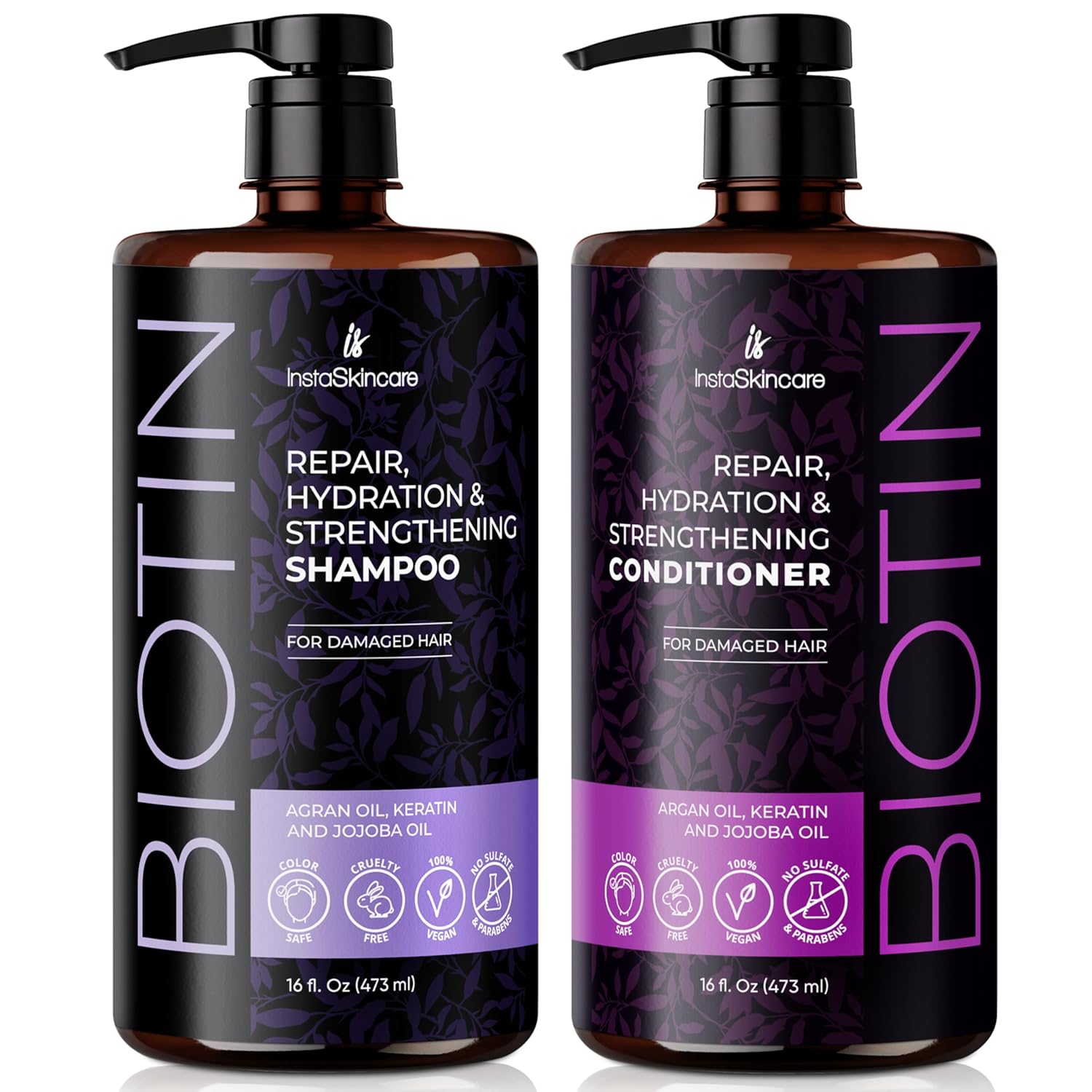 Biotin Hair Care Duo for Strengthening & Growth