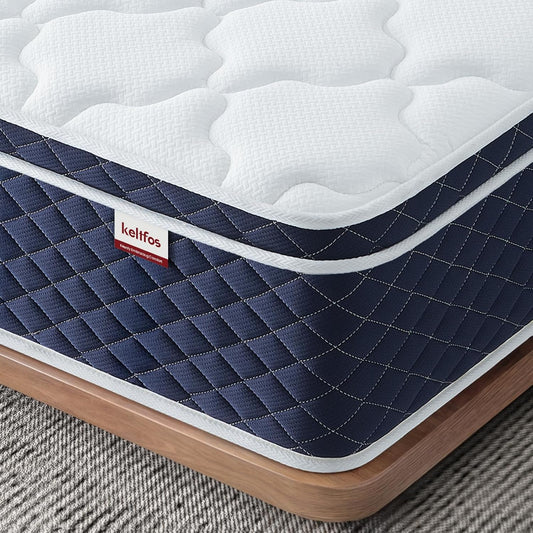 Twin Mattress 12 Inch Cooling Gel Memory Foam for Pain Relief