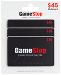 GameStop Gift Cards Multipack of 3 - Perfect for Gamers