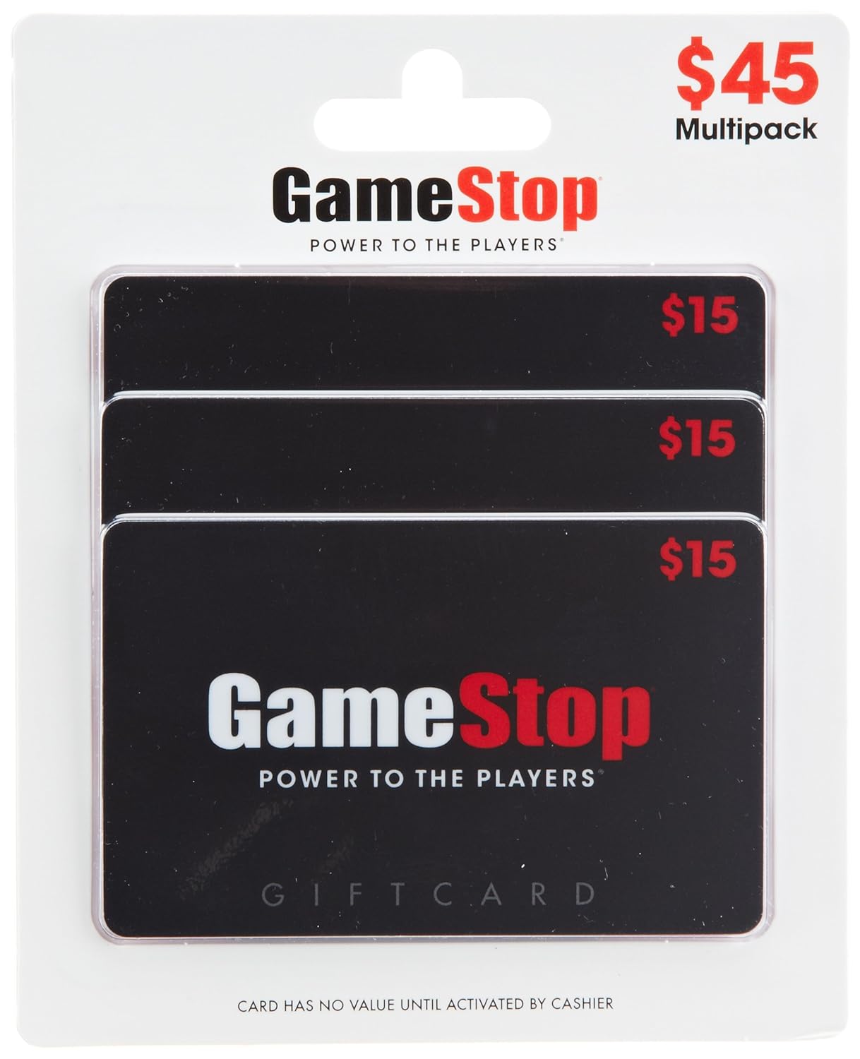 GameStop Gift Cards Multipack of 3 - Perfect for Gamers
