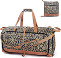 Foldable Travel Duffel Bag for Women 80L - Large Carry On Weekend Bag