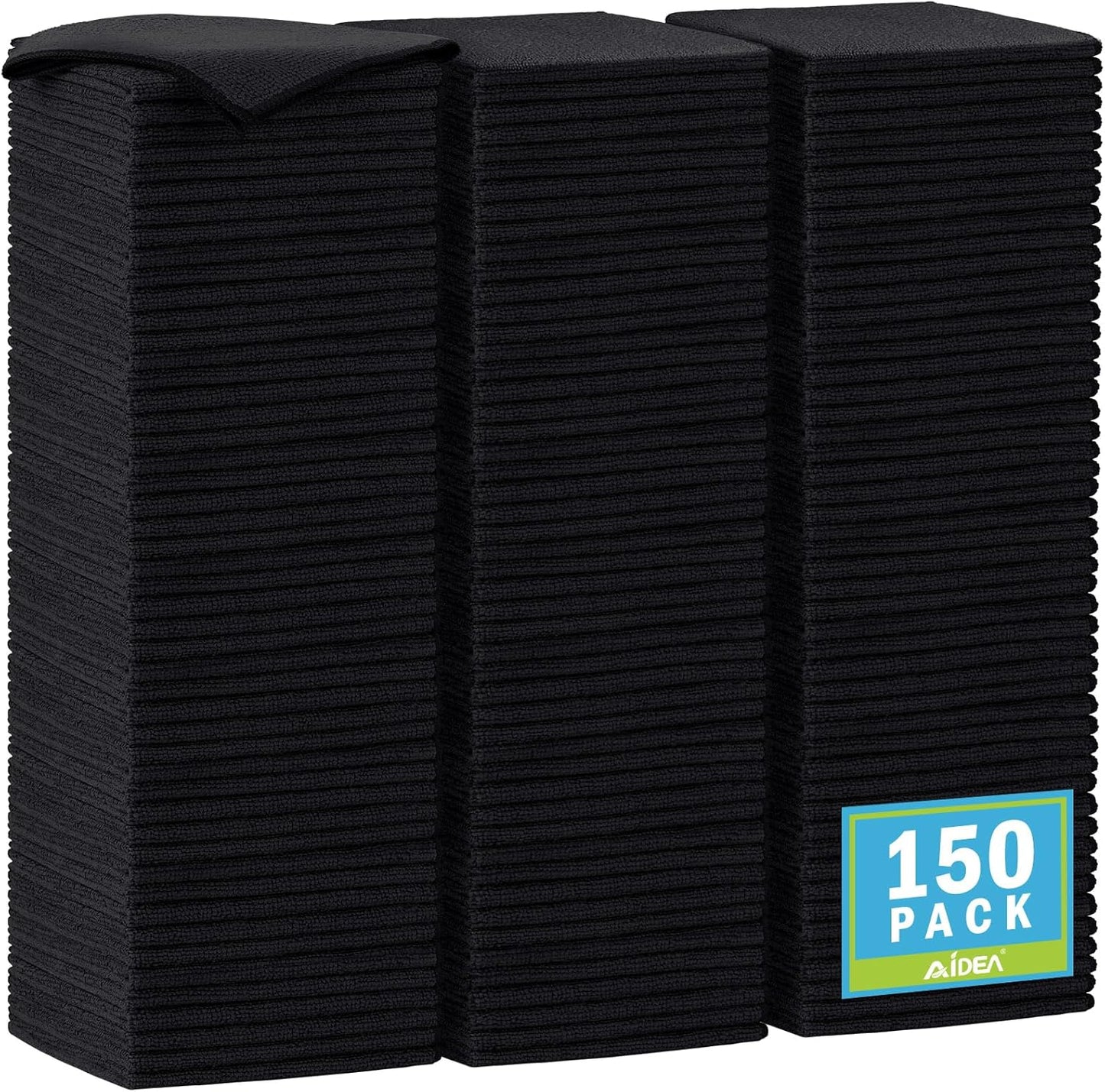 AIDEA Microfiber Cleaning Cloths - 150PK for All Surfaces