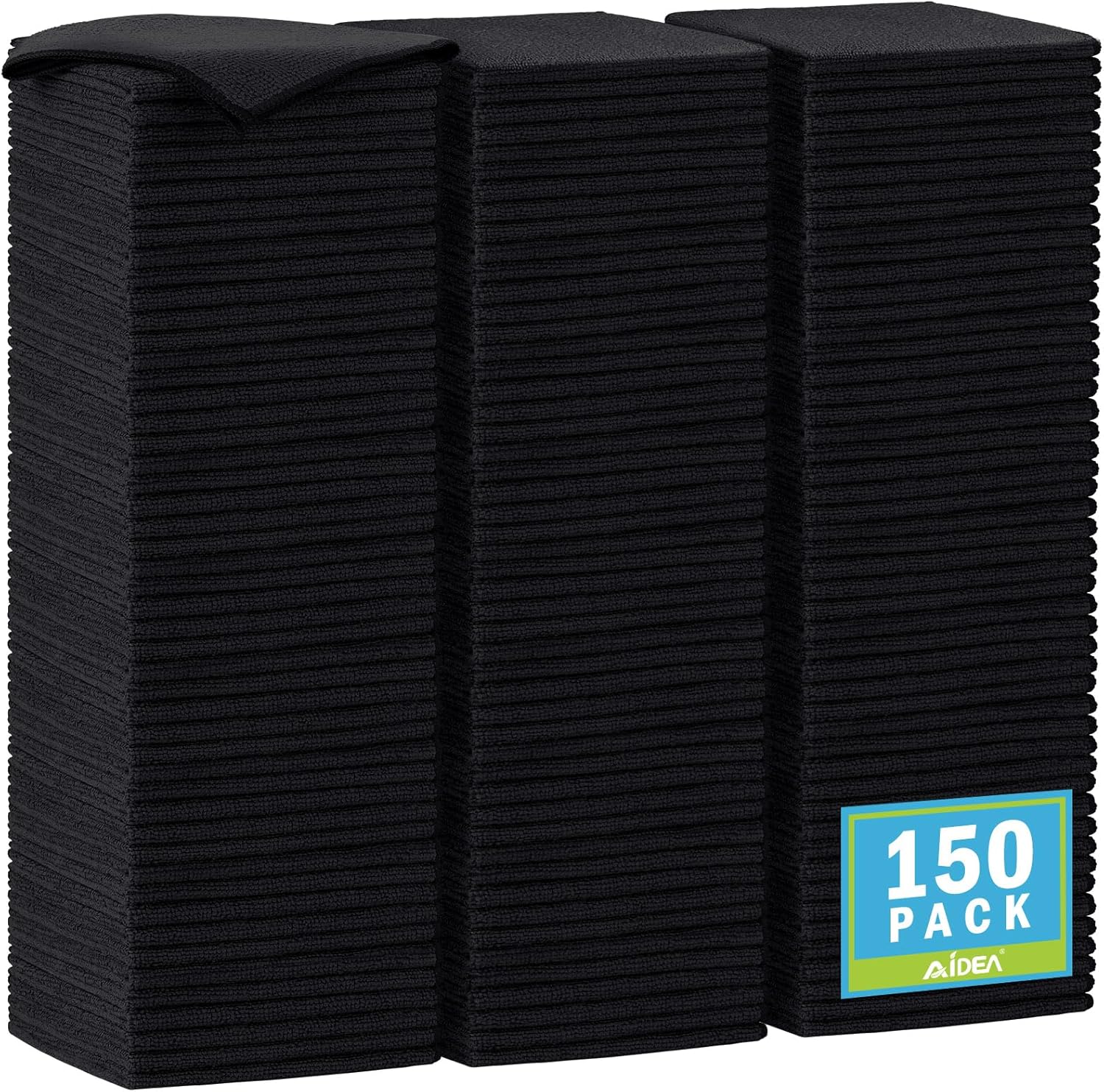 AIDEA Microfiber Cleaning Cloths - 150PK for All Surfaces