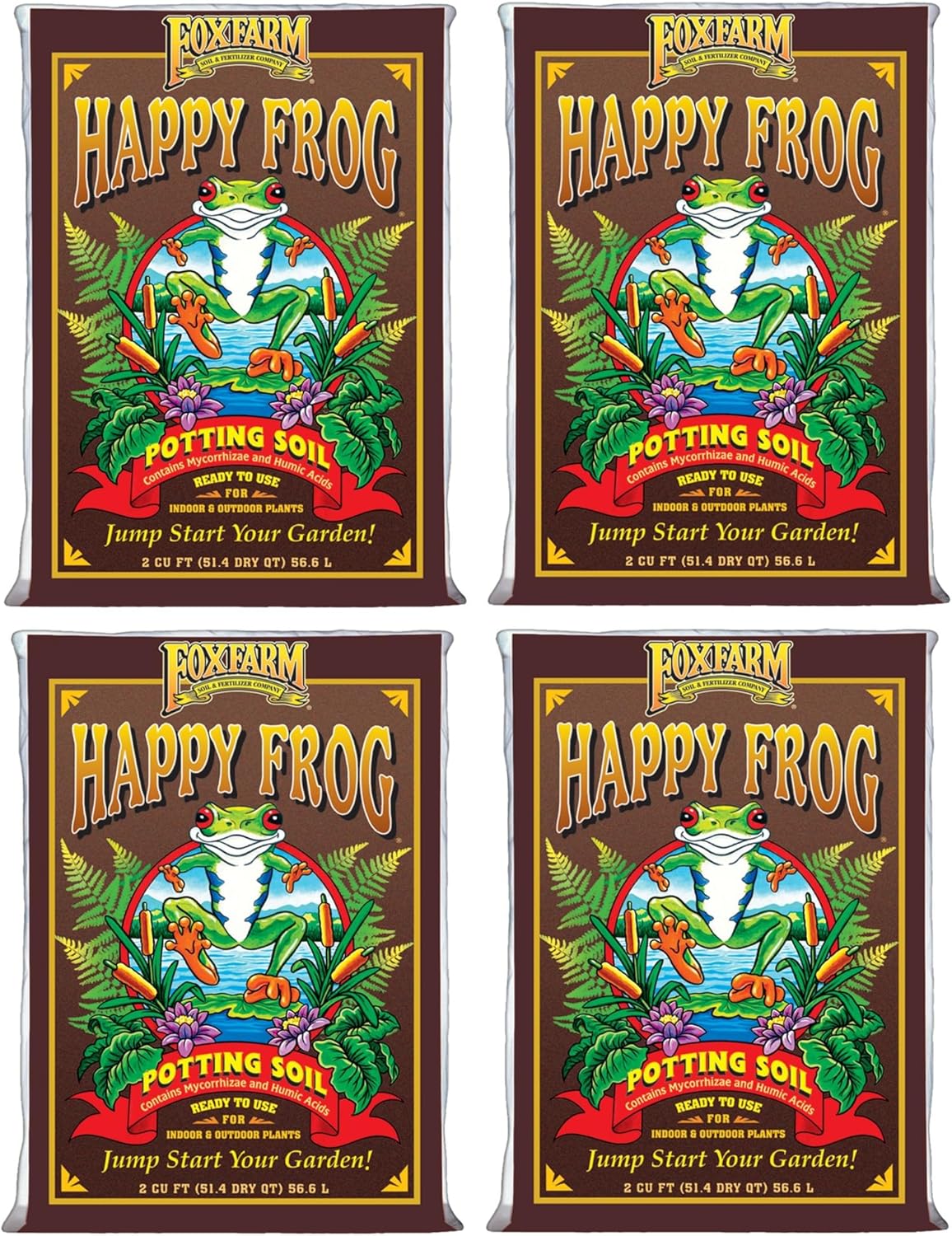 Happy Frog Potting Soil for Indoor/Outdoor Container Plants