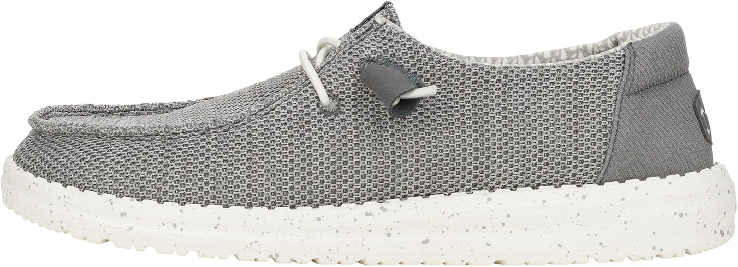 HEYDUDE Wendy Stretch Sox Womens Slip-on Loafers for Comfort