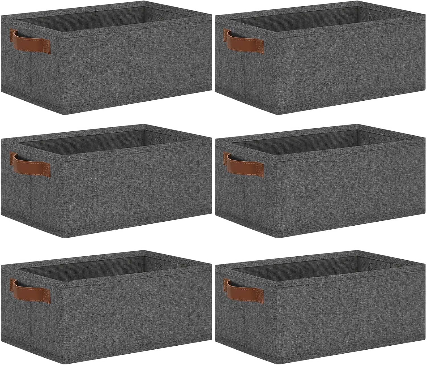 GhvyenntteS Small Fabric Storage Bins for Home Organization