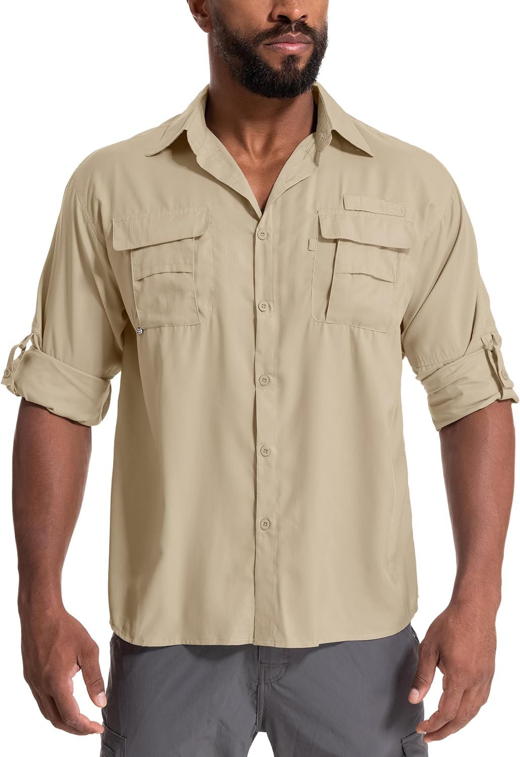 Anteef UV Men's Safari Shirt - UPF 50+