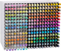 SANFURNEY Art Marker Storage Rack for 300 Markers - Compact Desk
