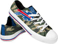 Comfortable FOCO Women's Camo Low Top Sneakers for NFL Support