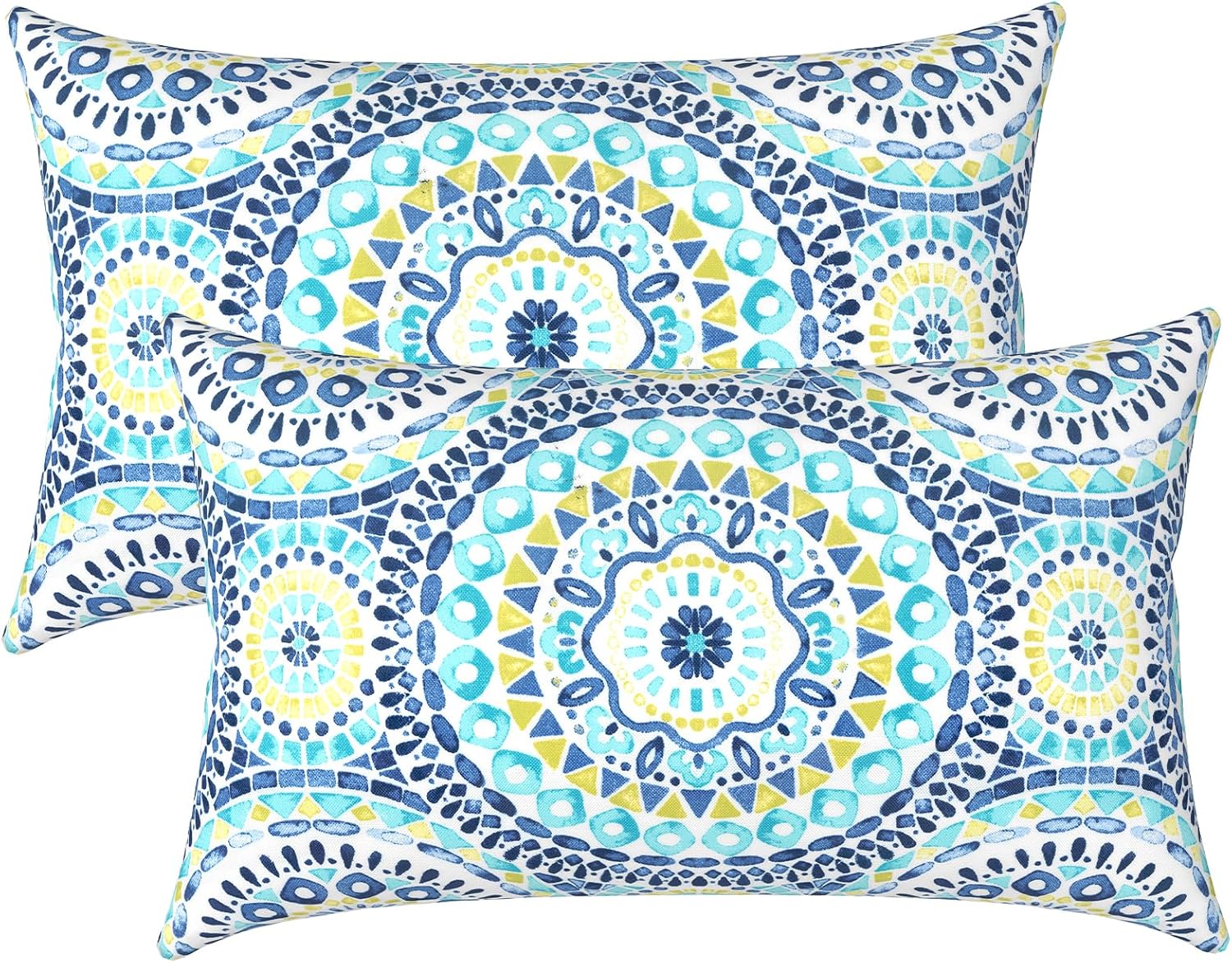 LVTXIII Outdoor Lumbar Pillows for Stylish Patio Comfort