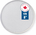 Norjac 8 Inch Pizza Screen 12 Pack - Crisp, Even Crusts