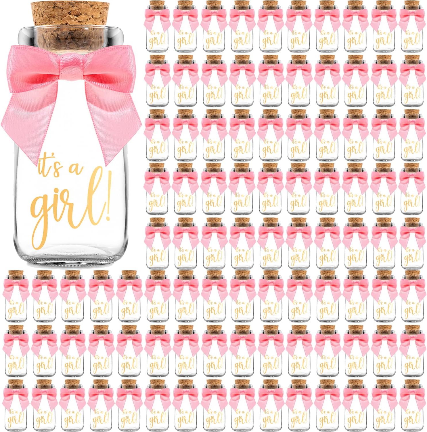 Vintage Milk Glass Bottles for Baby Shower Favors and Decor
