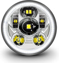 TRUE MODS 5.75ft Harley LED Headlight - Bright Halo DOT Compliant