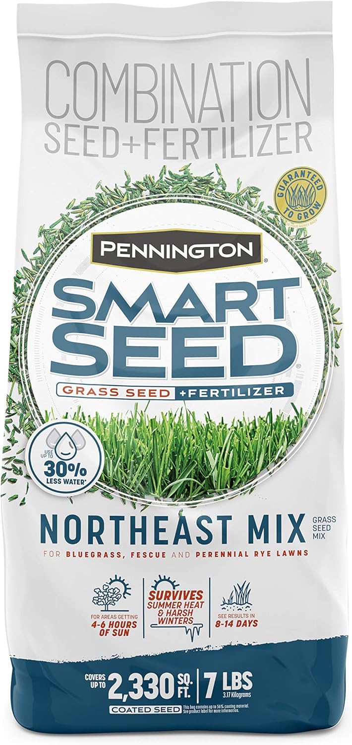 Pennington Smart Seed Northeast Grass Mix for Lush Lawns