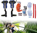 Tree Climbing Gear Climbing Tool with Safety Rope and Gloves - Strong