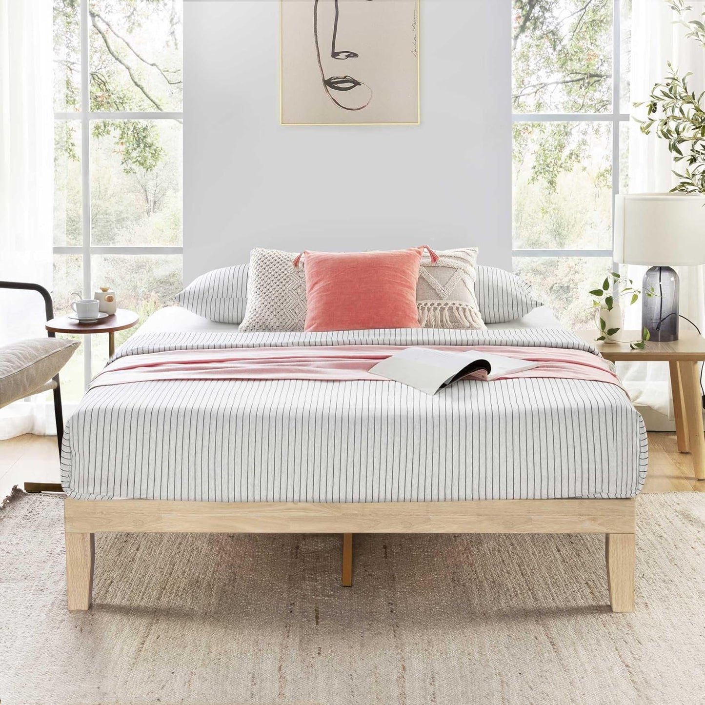 Mellow Naturalista Classic 12 Inch Solid Wood Platform Bed Review