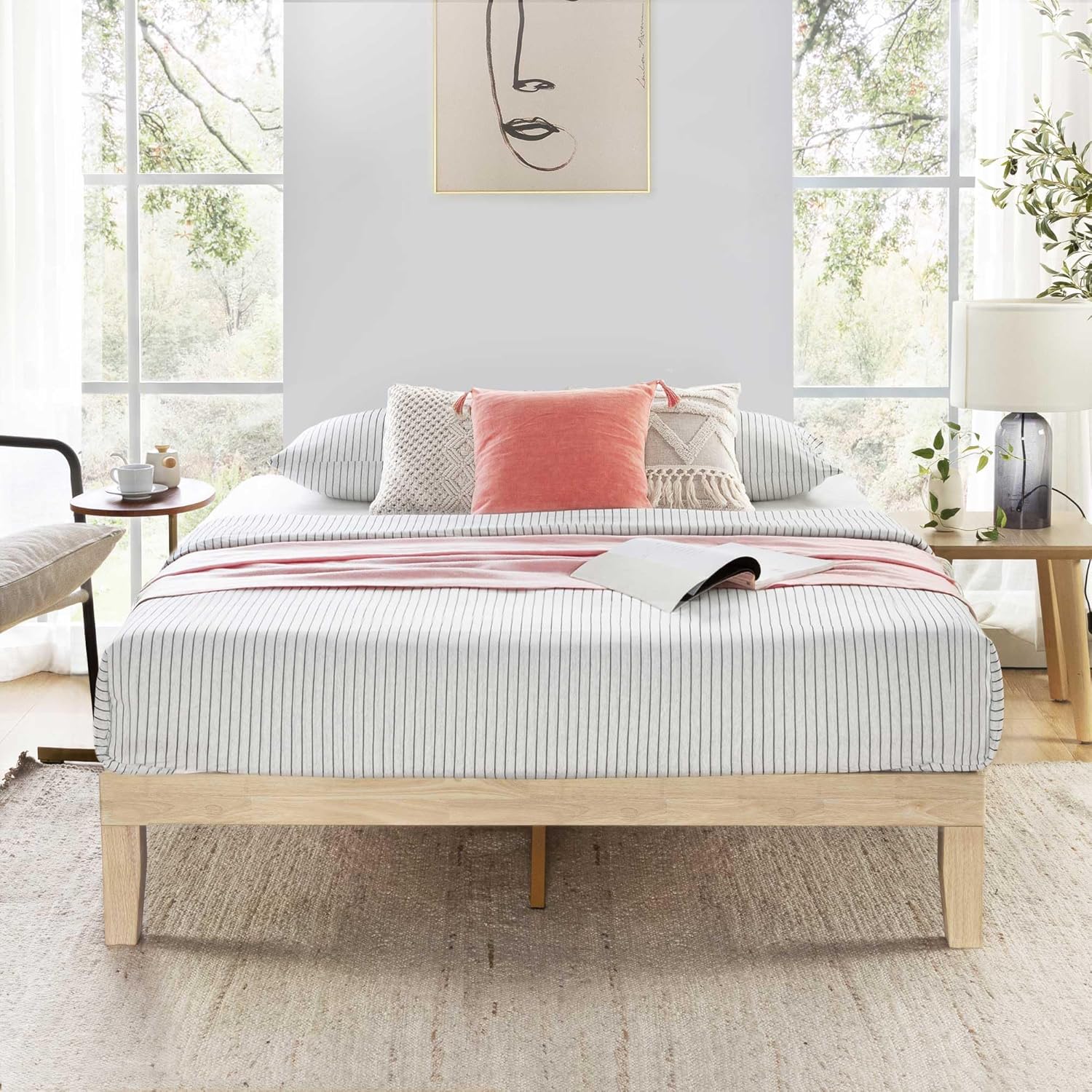 Mellow Naturalista Classic 12 Inch Solid Wood Platform Bed Review