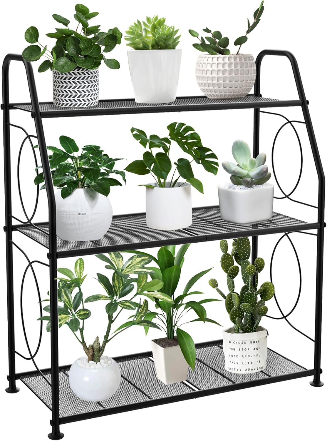 Durable 3 Tier Plant Stand for Indoor and Outdoor Use