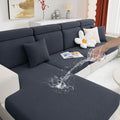 hyha Waterproof Couch Cushion Covers 3-Pack - Thick Jacquard