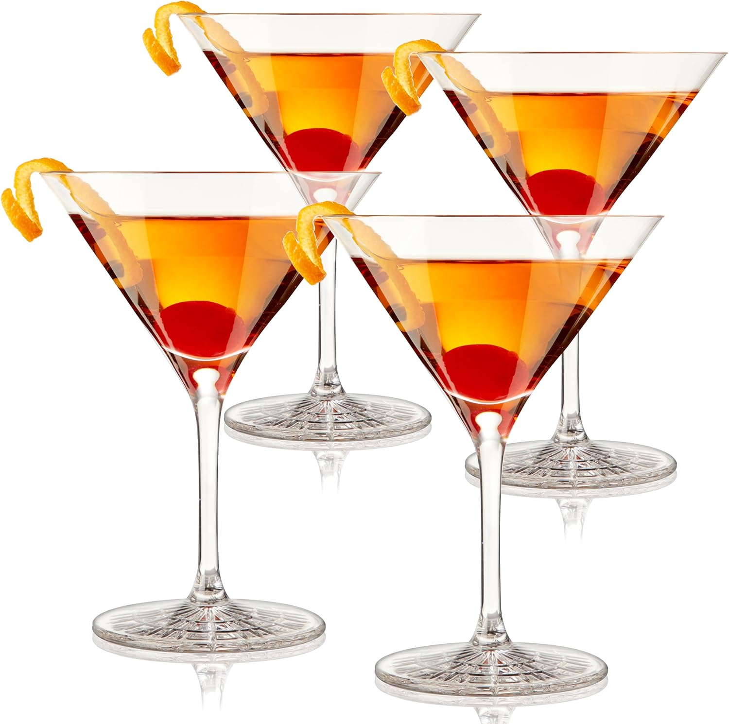 Spiegelau Perfect Serve Cocktail Glasses Set of 4 for Entertaining