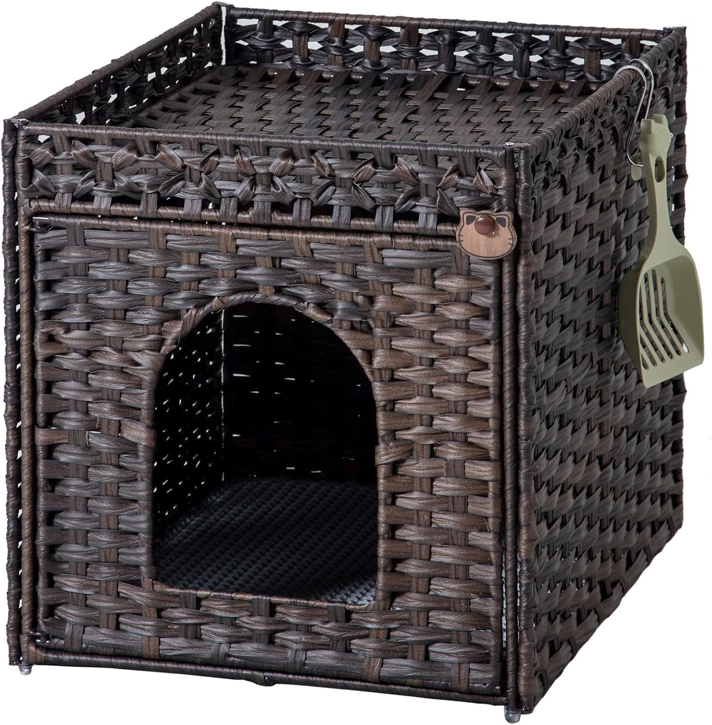 SETVSON Cat Litter Box Enclosure Furniture for Home