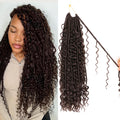 Goddess Faux Locs Crochet Hair 18 in - Soft Pre-Looped Boho Locs