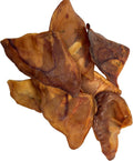 HDP Large Roasted Pig Ears Pack of 25 - Natural Dog Chew