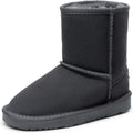 Dream Pairs Kids Faux Fur Lined Mid Snow Boot - Warm, Grippy Design