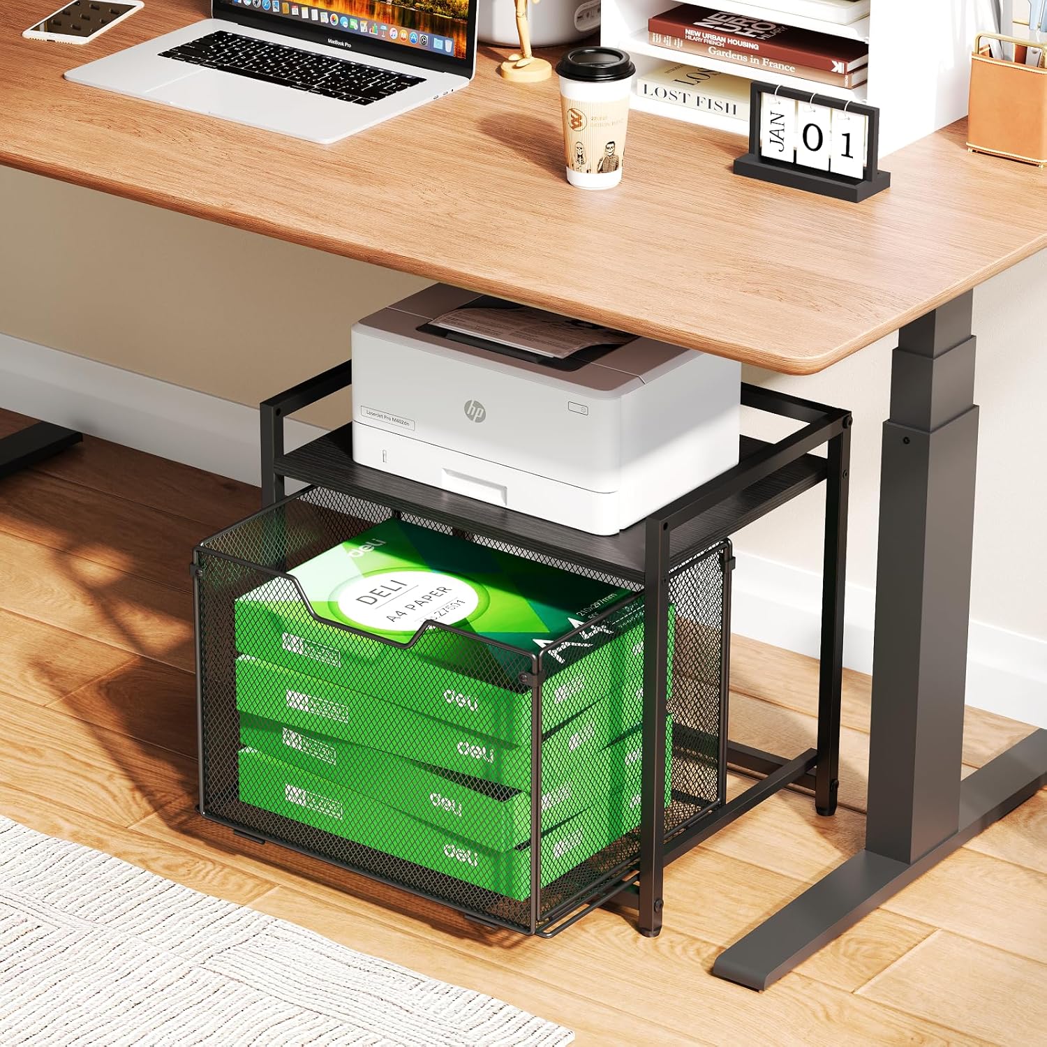 Organize Efficiently with JKsmart Printer Stand