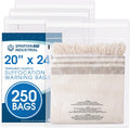 Self-Seal Clear Poly Bags 20in x 24in Pack of 250 - Protective