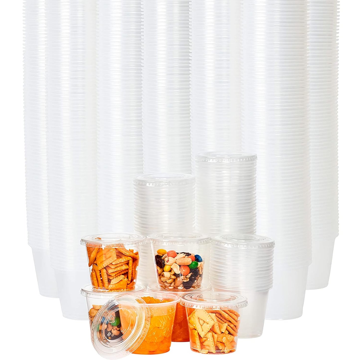 Leakproof BPA-Free 5.5oz Souffle Cups for Food Prep Supplies