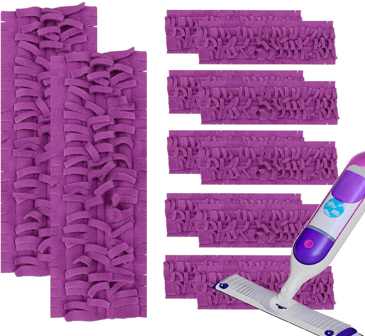 Reusable Microfiber Mop Pads - Swiffer PowerMop Refills