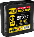 Core Tarps Heavy Duty 20 Mil Waterproof Tarp for All Uses