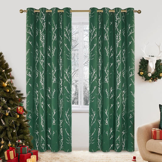 Deconovo Blackout Curtains for Bedroom & Living Room - 52W x 95L