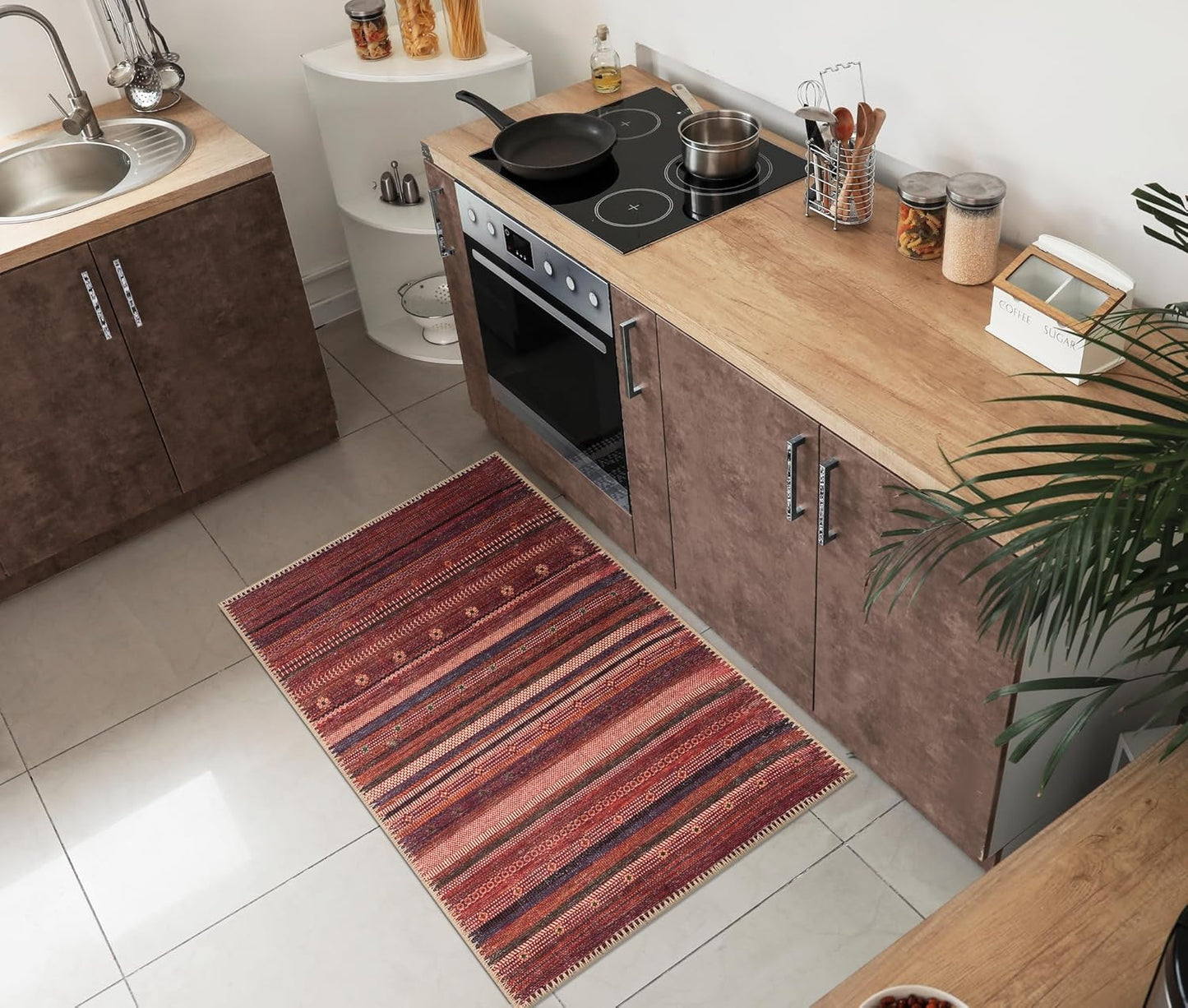Keen Home Design 2x3 Rug - Vintage Machine Washable Entry Rug
