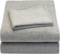 Twin XL Sheet Set - Knit Jersey 100% Cotton Hypoallergenic Cooling