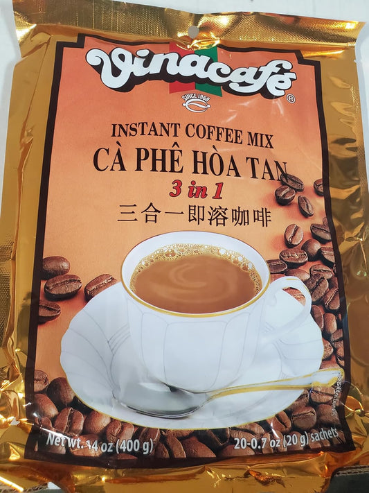 Vinacafe 3 in 1 Instant Coffee Mix - 100 Sachets!