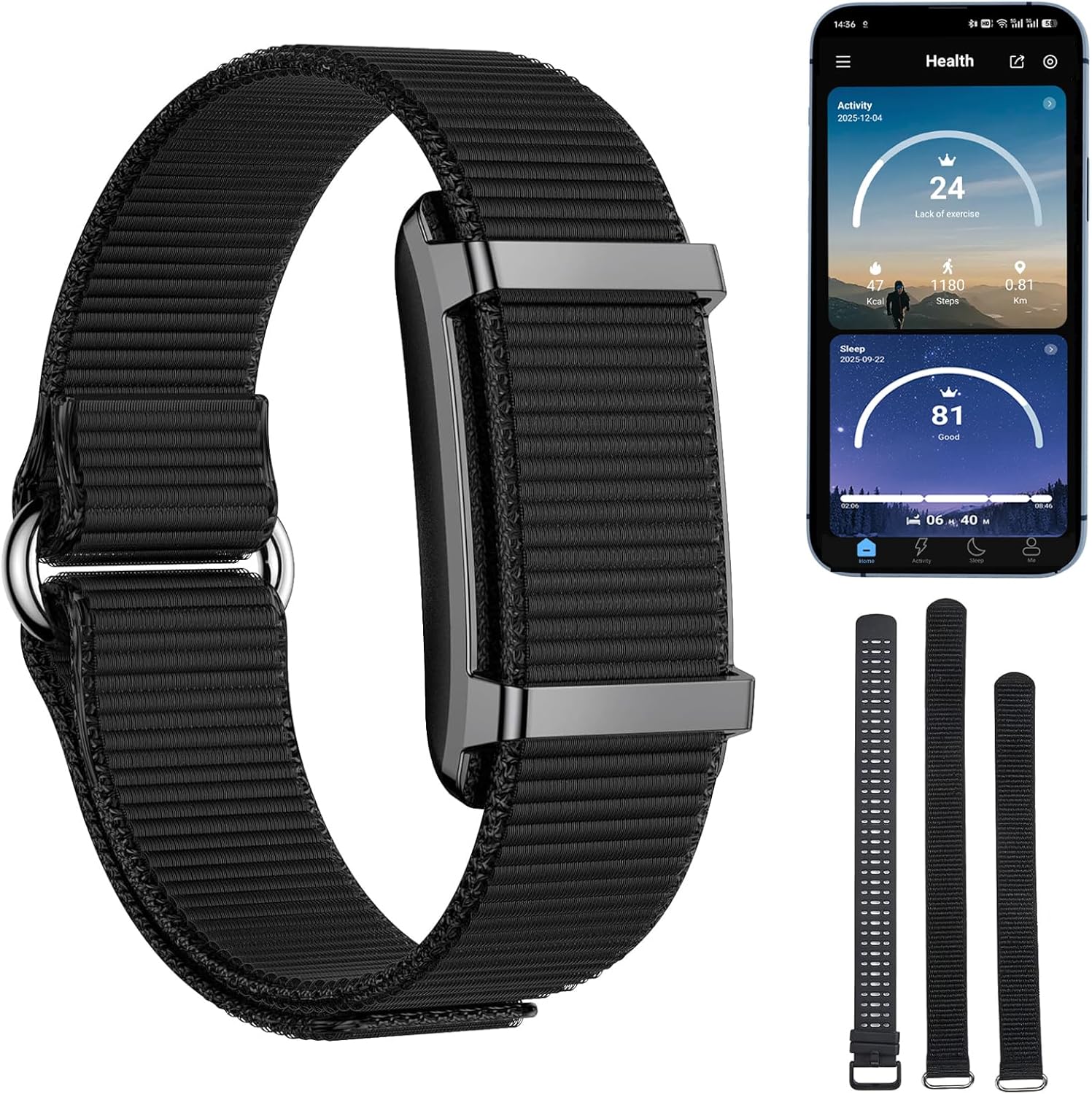 Fitness Tracker Smart Bands for 24/7 Health Monitoring