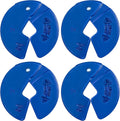Micro Gainz 4-Pack 1.25lb Fractional Dumbbell Plates - Made in USA
