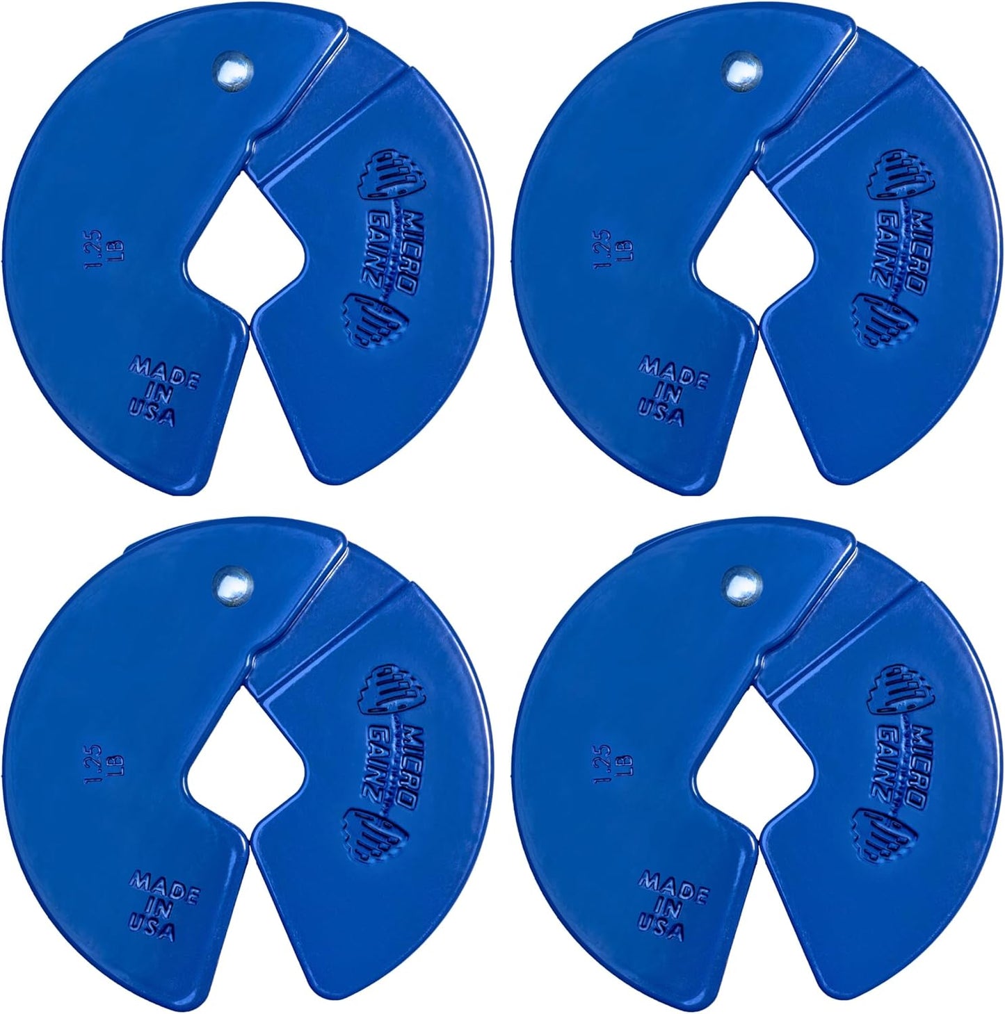 Micro Gainz 1.25lb Fractional Weight Plates for Dumbbell Training