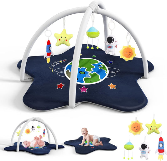 Primo Lines Oversize Baby Play Gym - 5 Toys for Skill Development