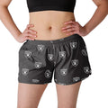 FOCO Women's Team Logo Ladies Running Shorts - Soft, Fan-Ready