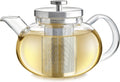 Connoisseur Glass Teapot with Stainless Steel Infuser - 4-Cup Capacity
