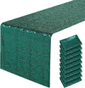 12 x 72 in Hunter Green Sequin Table Runner - 10 Pack, Glitter Event